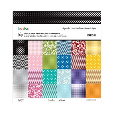 12 by 12-Inch Pebbles American Crafts Best of Paper Pad 